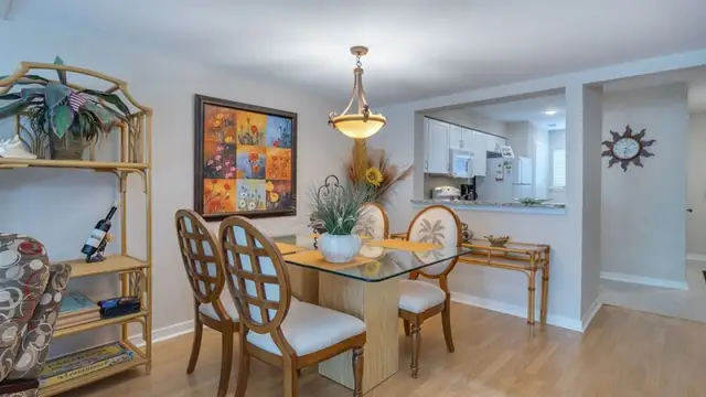 Dining area at Courtside Villas 69
